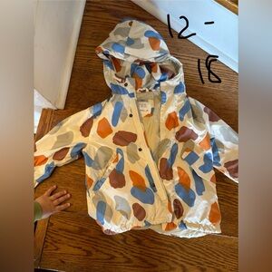 Kids Multicolor Patterned Jacket